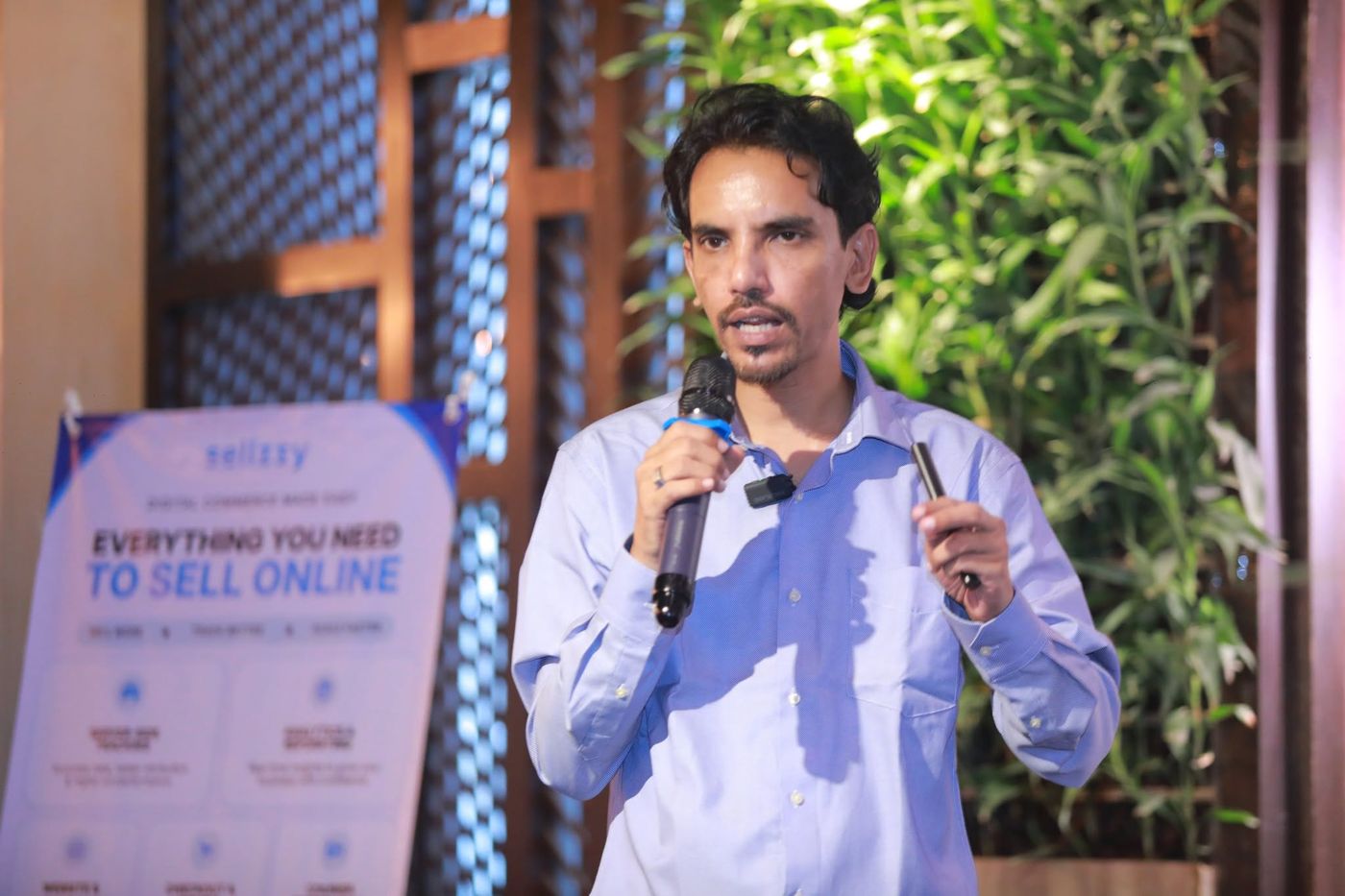 J. Sarkar presenting
